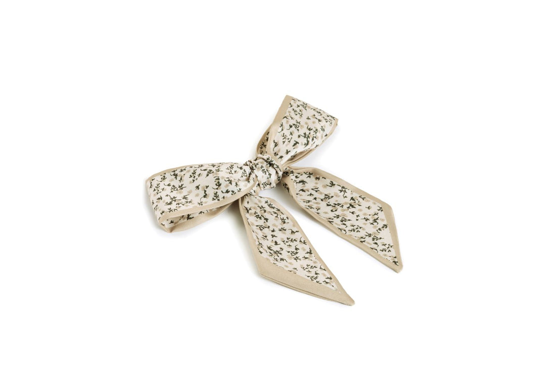Golden Bloom Bag Scarf