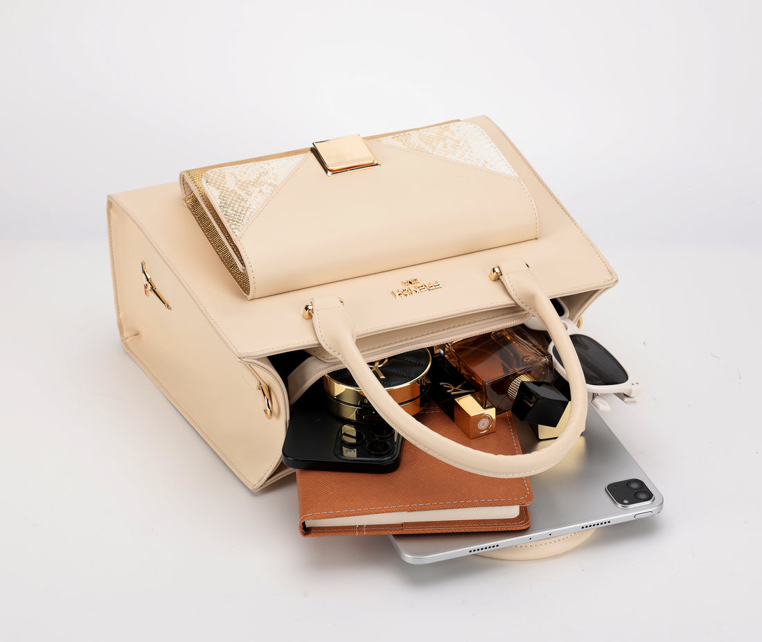 Zarif Top Handle Bag