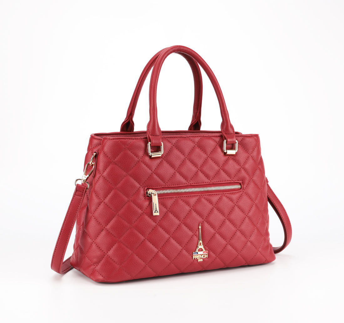 Shen Red Medium Satchel