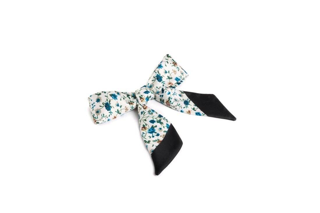 Midnight Bloom Bag Scarf