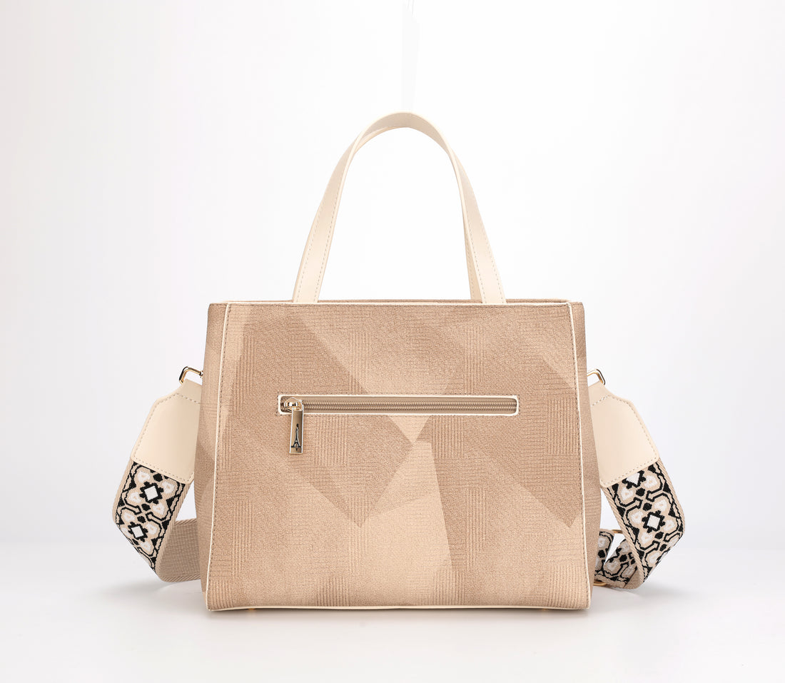 Eira Structured Tote Bag With Detachable Strap
