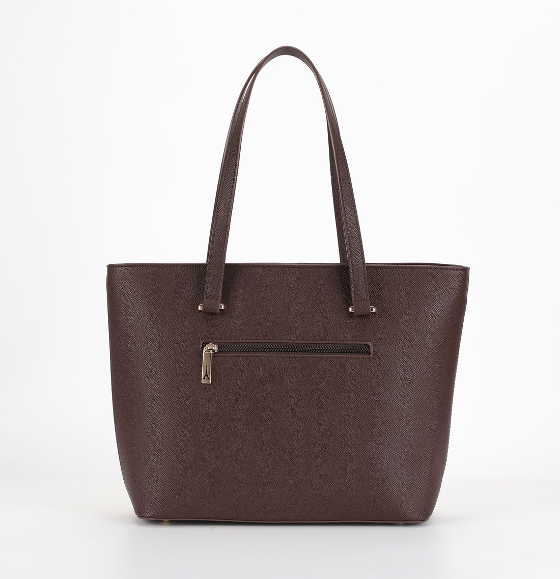 Vienna Beige Structured Tote Bag