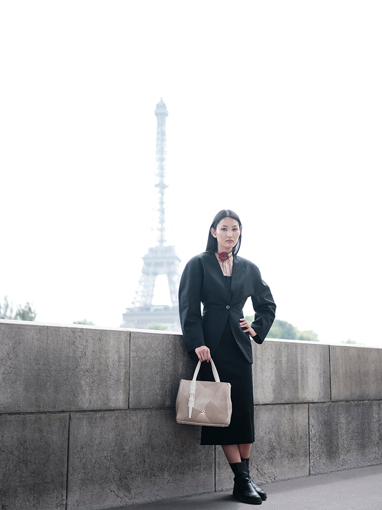 Eira Structured Tote Bag With Detachable Strap