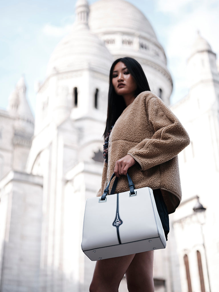 Lumina Structured Satchel With Detachable Strap
