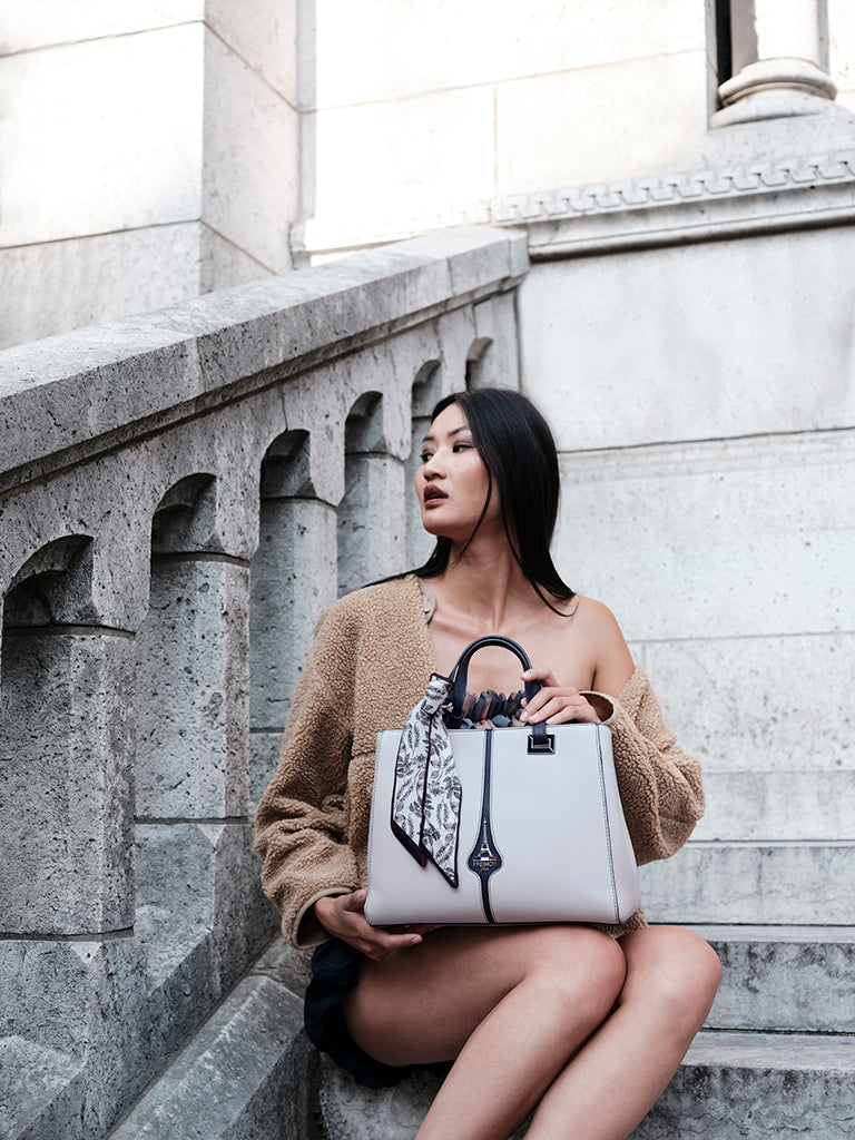 Lumina Structured Satchel With Detachable Strap