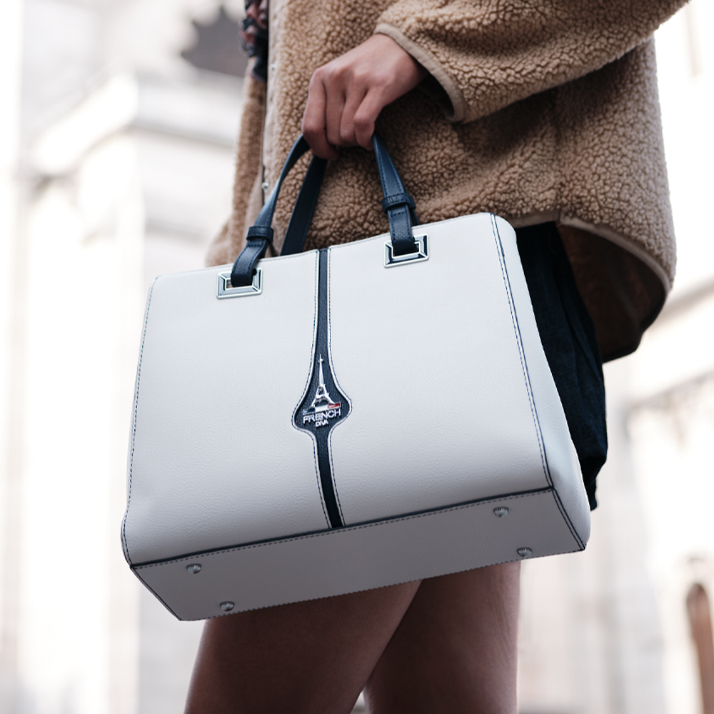 Lumina Structured Satchel With Detachable Strap