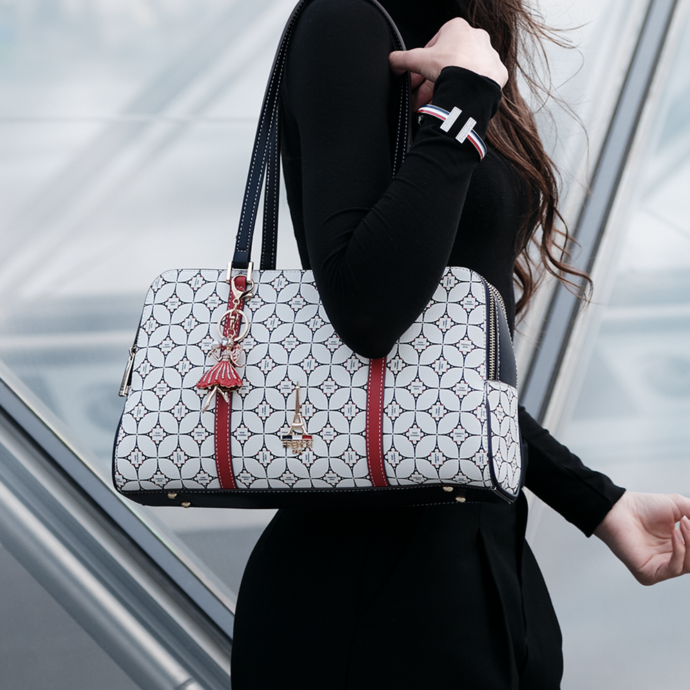 Lyssa Structured Shoulder Bag