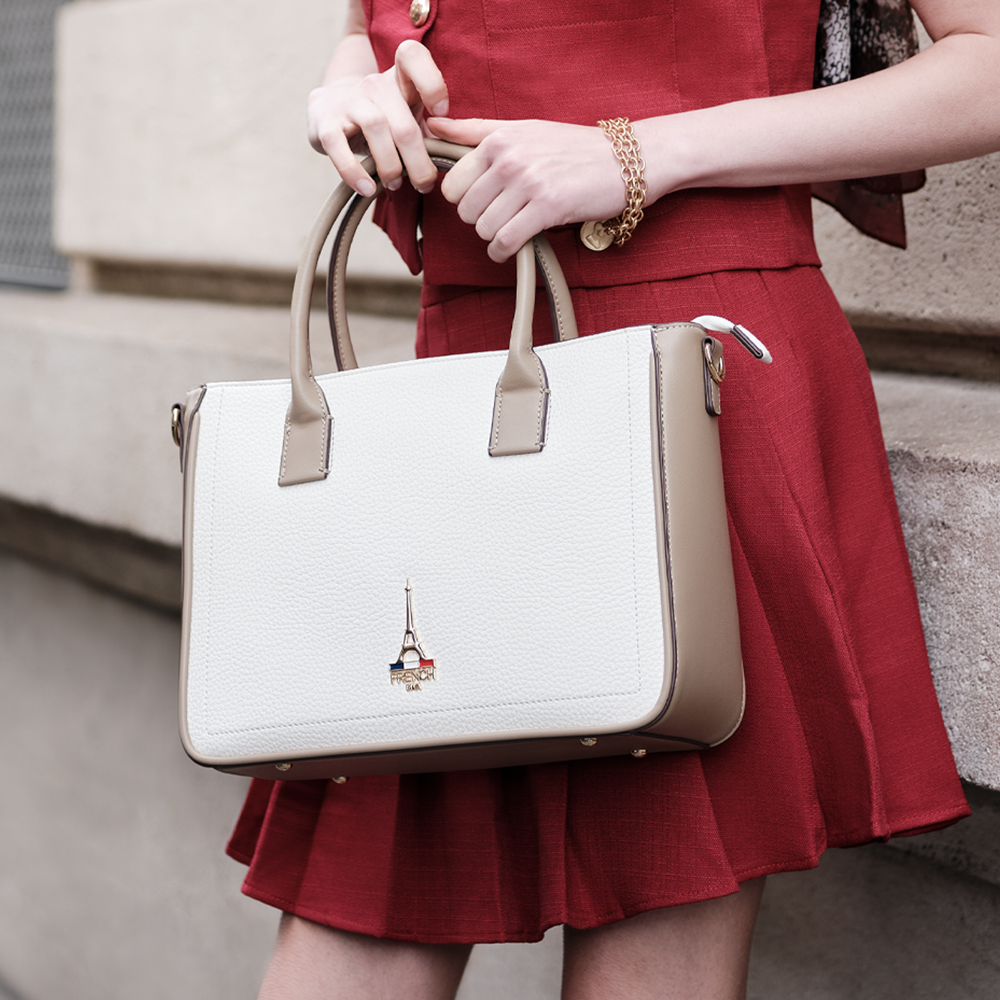 Selene Structured Top Handle Bag